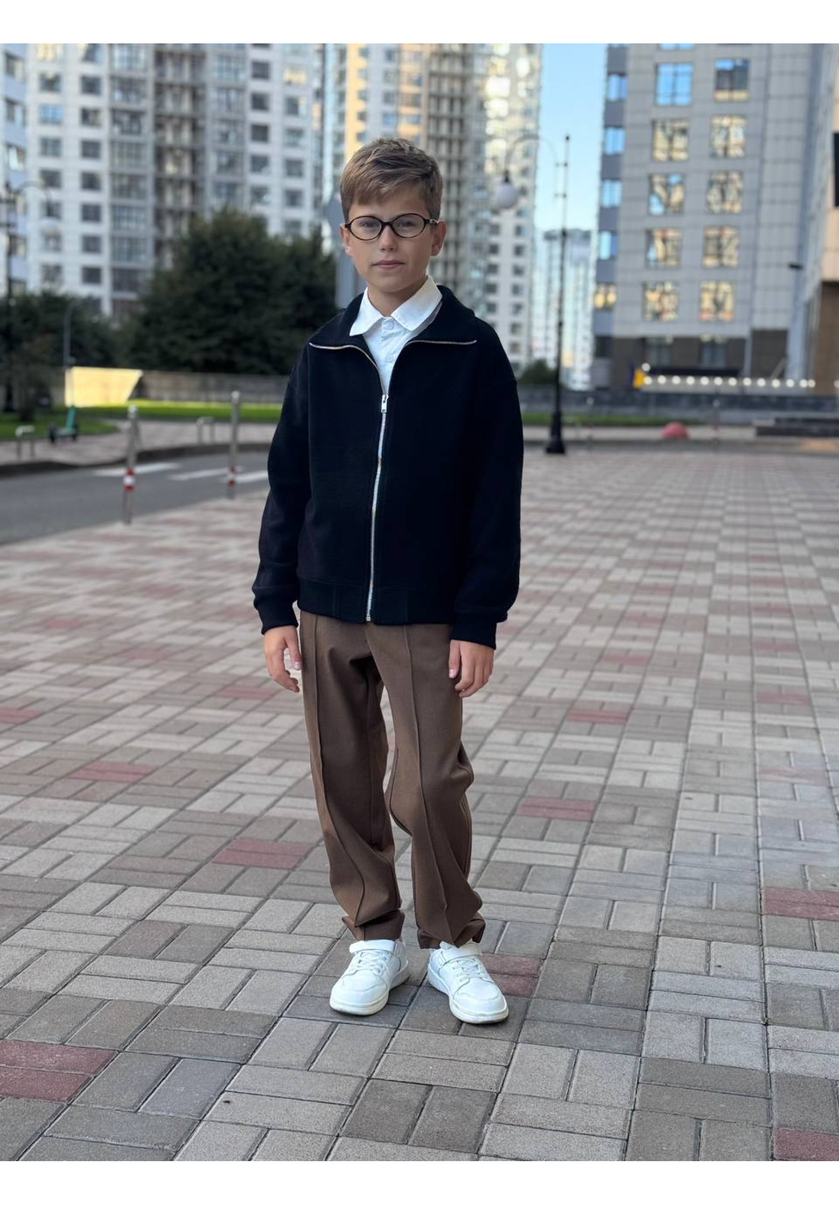 Брюки на мікрофлісі /шоколад